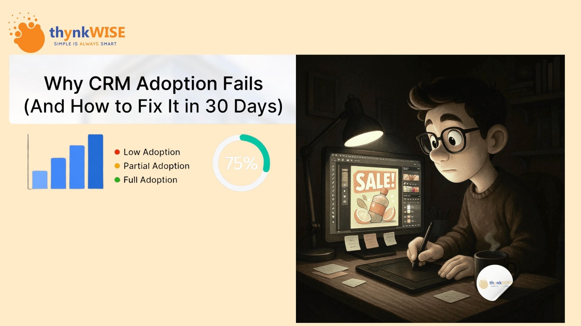 Why CRM Adoption Fails (And How to Fix It in 30 Days)